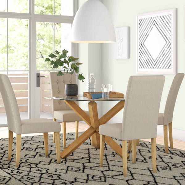 Zipcode Design Juniper 4 Person Dining Set & Reviews Wayfair.co.uk